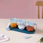 Nestasia Blue Pvc Spice Jars