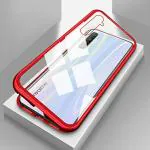 Realcase Red Glass, Metal Back Cover Case For Realme Xt, Realme X2