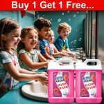 KYARA DREAMS Hand Wash Liquid pink 10Liter with Goodness of Frangipani and Rose, 100% Vegan & Paraben Free Moisturizing Hand Wash | Soft on Hands