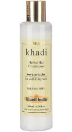 SWATI KHADI Conditioners Herbal Hair Conditioner For Dry And Frizzy Hair Soya Protein, 200 Ml (Pack Of 1)