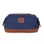 Leather world Blue Toiletry Bag