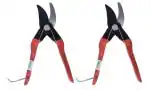 Utkarsh Garden German Cutters | Steel Blades Plant Branch Cutters/Trimmers for Home Gardening | Heavy Duty Shear Cutters, Super Pruning Secateurs/Scissors for Home Garden Tools Kit | Set of 2 Tools