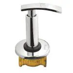 Acetap Brass 15MM Concealed Stop Valve Aqua Series Chrome Plated With Wall Flange