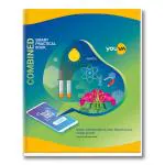 Youva Navneet| Hard Bound| Combined SMART Practical Notebook for students with video content on the go| 21.5x28cm| 1 Ruled / 1 Plain| 96 Pages| Pack of 3