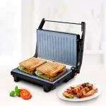 Wipro Elato BS202 1000 Watt Grill Sandwich Maker, Ceramic- BPA, PTFE & PFOA Free, Scratch Resistant, Multifunction SW Maker & Griller, Automatic Cutoff
