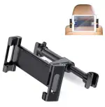 Tech Gear car headrest tablet or mobile holder with swivel mechanism, tablet and mobile mount holder with double extendable stick, 360 degree rotation universal