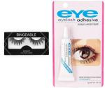 Bingeable Pair Of 1 Waterproof False Eyelashes With Adhesive Eyelash Glue (Pack Of 2)
