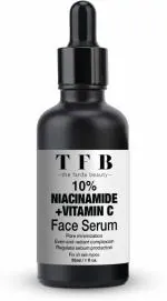 THE FARDA BEAUTY 10% Niacinamide+Vitamin C face serum for acne & pimple marks | Pore minimization (30 ml)