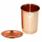 Prisha India Craft Pure Copper Glass Capacity 320 ML