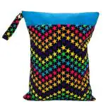 Charismomic Blue Polyester Waterproof Diaper Pouch