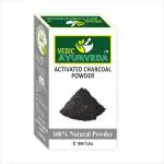 Vedicayurveda VA Activated Charcoal Powder Bio Organic And Natural 100Percent Pure Activated Charcoal Powder Ideal For Skin Removes Dead Skin Impurities Detoxifies Skin Black Head Remover Pack Of 1 (100Gm)