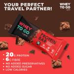 Whey To Go Crunchy Choco Fudge Protein Bar