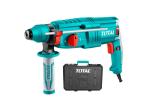 TOTAL Rotary Hammer 800 W with Three Drills and Two Chisels - TH308268