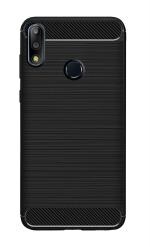 Zapcase Black Rubber Back Cover For Asus Zenfone Max Pro M2