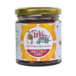 The Pickle Story - Garlic Chilly Flakes - Ellipaya Karam 100 Grams (Glass Jar)
