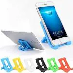 DAIDSUKE (Pack of 5) Multipurpose Mobile Phone Holder Stand for Home & Office Universal Multi Angle Plastic Mobile Stand for All Mobile Adjustable and Foldable Mobile Stand (Multi Color)