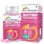 DR. MOREPEN Biotin+ for Hair Growth, Glowing Skin With Multivitamins, Natural Extracts - 60 Tablets