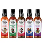 Bechef Hot Hot Sauce Combo : Super Spicy Hot Sauces : Use as Chutney, Dip, Topping or Cooking Sauces