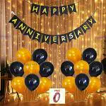 SHANAYA Happy Birthday Decoration Foil Balloon Kit (52 Pieces)