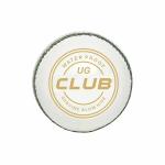 UG ULTIMATE GOAL Club White Cricket Leather Ball