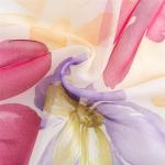 Urban Space Linen Textured Sheer Curtains, Semi Transparent & Light Filtering Door Curtains, Set of 2 - Spring Pink ( Windows - 5 feet x 4 feet )