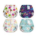 SuperBottoms Newborn UNO Waterproof Outer (Pre Washed) - 2.5kg-7kg - 4Pack
