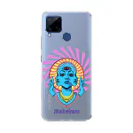 Emble Label Moksham Soft Silicone Case For Realme C15 ( TPU | Soft ,Realme C15 | Multicolor )