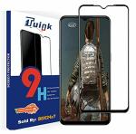 Tuink Samsung Galaxy F12 Transparent Tempered Glass Touch Sensitive and Scratch Resistant Screen Protector with Wet and Dry Wipe 21 x 18 x 3 cm