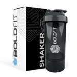 BOLDFIT Shaker Bottle For Protein Shake Sipper Bottles For Men Women Gym Supplement Shaker 600 ml