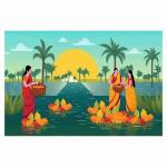 SAF kerela Traditional Festival Onam Wall Poster For Home decoration ONAM-07