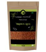 GARLIC PEPPER Organic Sonamasuri Unpolished Rice Brown/Brown Chawal - 5 Kg | Pack of 1 | 100% Organic | Chemical Free & Pesticides Free