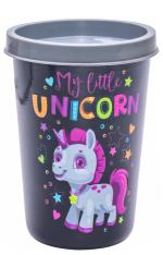 Adore Pro Numero Uno! The Character Printed Steel Tumbler 350ml- Unicorn