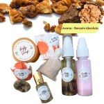 Ekoham BENZOIN ABSOLUT ESSENTIAL OIL ESkin Care Combo Kit-Body Polishing & Relaxing Spa