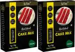 La Casa Vegan Red Velvet Cake Mix 300 Gm (Pack Of 2)