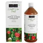 Kapiva Himalayan Apple Cider Vinegar with Mother Vinegar 500ml-Unfiltered, Undiluted & Unpasteurized