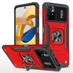 Vikeko Back Cover For Poco M4 Pro 4G (Red)