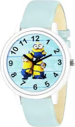 SATNAM ART Analog Watch - For Boys & Girls New Minions Cartoon Theme ( Kids 6 To 15 Years )