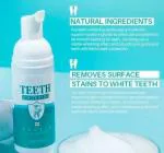 NEPROENT Foam Toothpaste Stain Removal Toothpaste for Sensitive Teeth, Baking Soda Spearmint Whitening, Snow Teeth foaming Whitening Mousse Mouth Wash Water for Travel Friendly