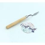 CRAFT WAFT Individual Stainless Steel Artists Palette Knife,Spatula Palette Knife Paint Mixing Scraper,Thin and Flexible Art Tools for Oil Painting, Acrylic Mixing, Etc. (Special Detailing NO 21)