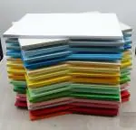 REDGE Origami Paper A4 Size For Art and Craft Paper Double Sided Color Origami Folding Set of 100 For School Project & Assignment Work