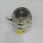 Horizon Stainless Steel Ghee Pot Dwarika Ghee Pot C'THRU: Elegant Design for Effortless Cooking and Serving SIZE - 3