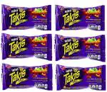 Generic Fb Takis Fuego Mini Hot Chili Pepper And Lime Tortilla Chips, 35 Gm (Pack Of 6)
