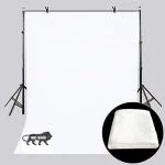 VTS 8 x12 Ft. LEKERA Ultra Thick Backdrop Background Photo Studio for TikTok YouTube Ring Photography Background (8 x 12ft. -4, White)