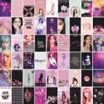 Cvanu 54pcs BLACKPINK Boho Style Aesthetic Collage Kit Mini Poster for Decor-114 Paper Print (6 inch X 4 inch)