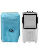 Havai Blue Anti Bacterial Cover for Crompton Optimus 100 Litre Desert Cooler (71.5 x 48 x 123.5cm)