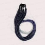 AHS Set Of 2pcs Hair Streak Colored Extension Highlighter For Women And Girls (Multicolor)