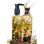 urbangabru Hair Oil and Shampoo Onion and Jadibuti Ayurvedic (pack of 2)