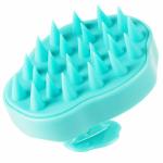 RK BROTHERS GROUP air Shampoo Brush Head Scalp Massager Scrubber, Mold-Free One-Piece Solid Silicone Silicone Scalp Shampoo Massage Brush Washing Comb, Soft Silicone Comb for Men, Women, Kids and Pets, Hair Washing Brush Silicone Head Body Massager Brush