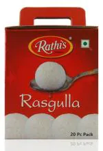 Rathi's Rasgulla, 1000 Grams (Pack Of 5)