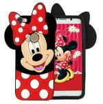 Lejaao Redmi Y1 Red Rubber Mobile Back Cover